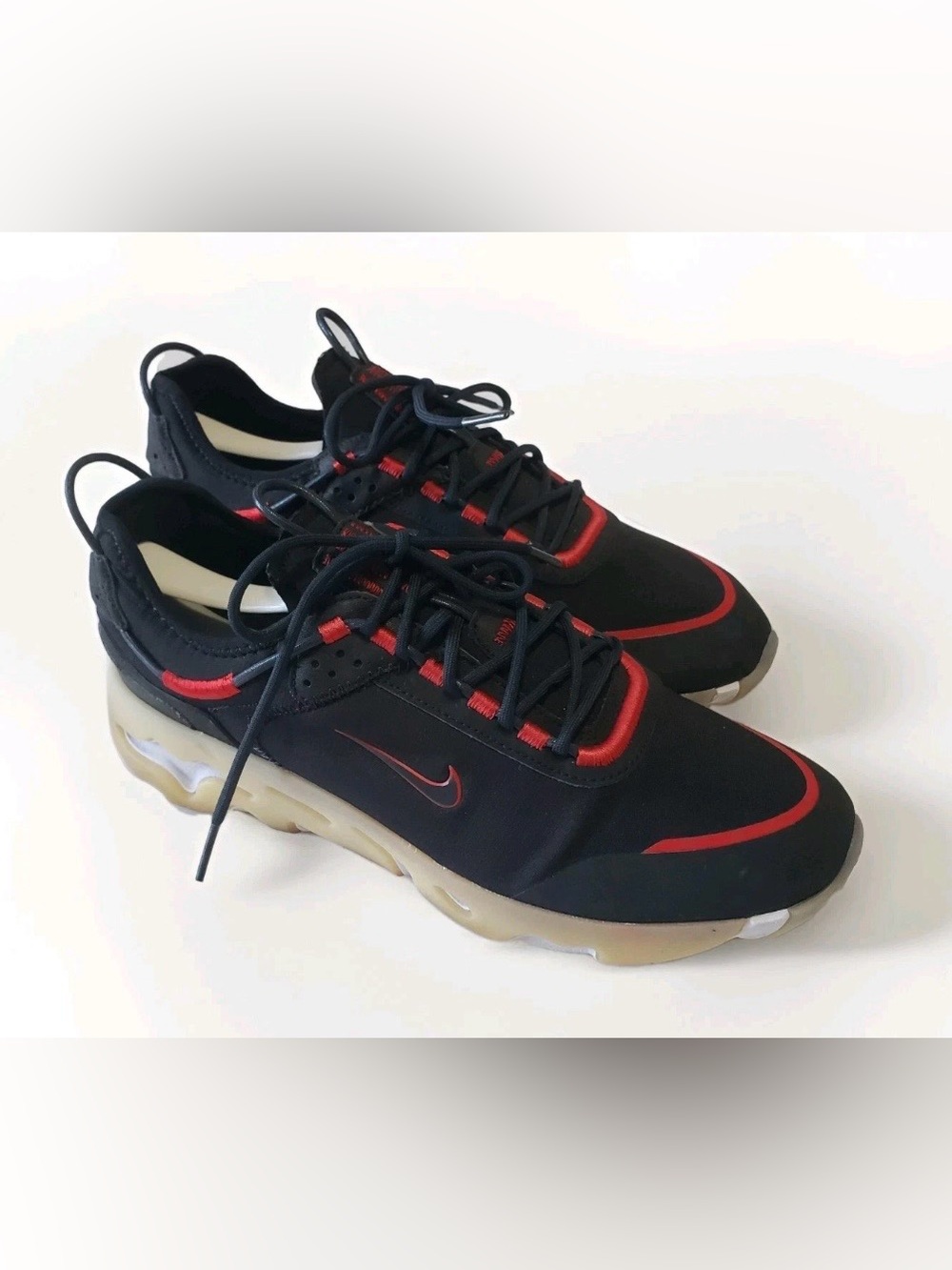 Nike React Live SE DD6879 002 Black Anthracite-Sport Red Sneakers Shoes-Mens 9.5